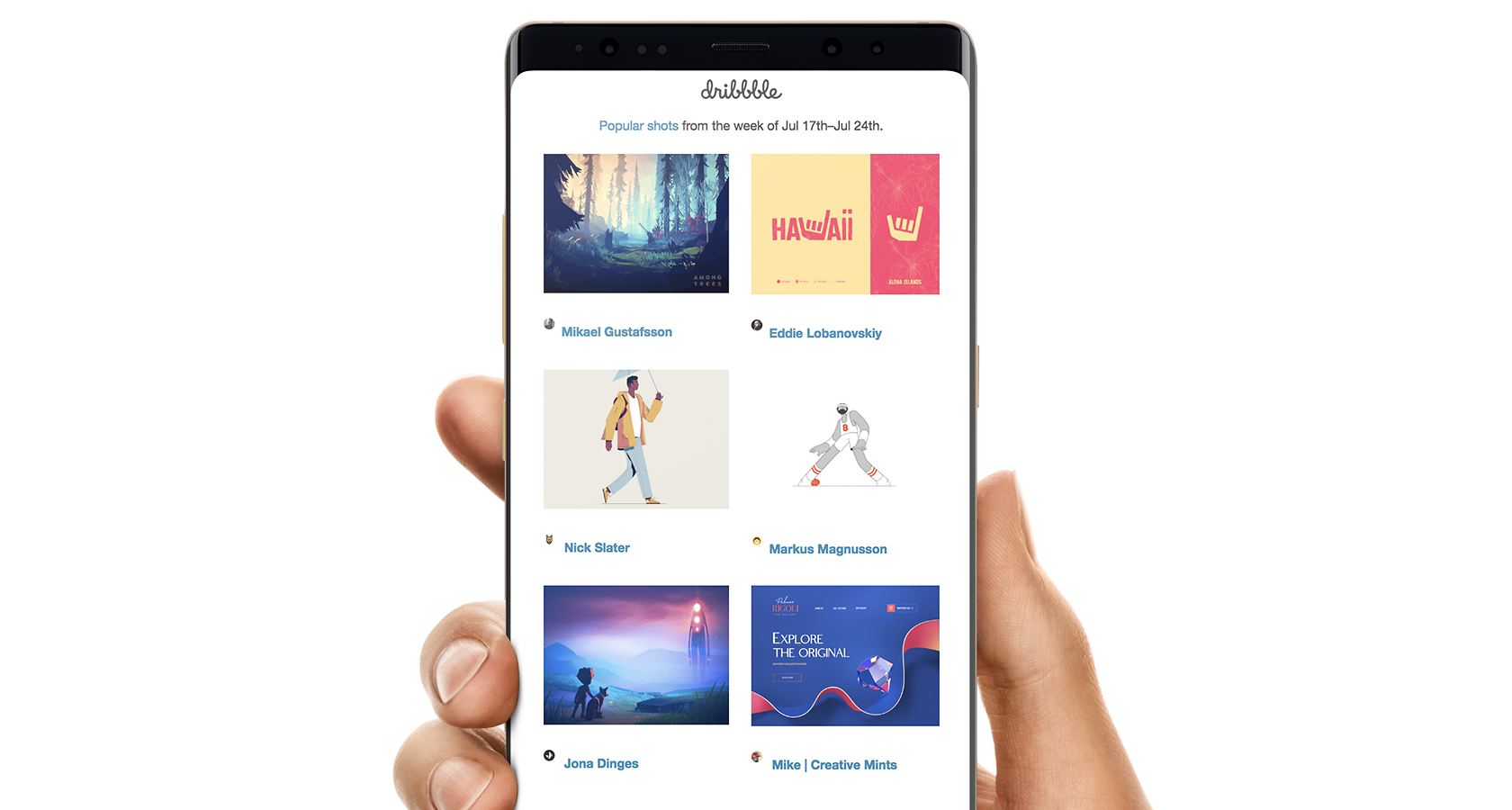 Email design tips: Make it mobile-friendly.