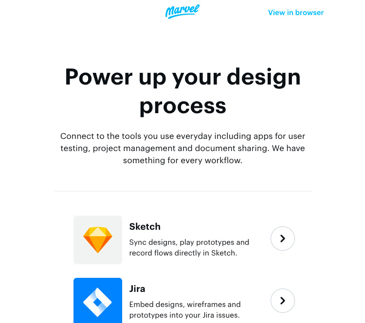 Email design best practices: Focus on the content.