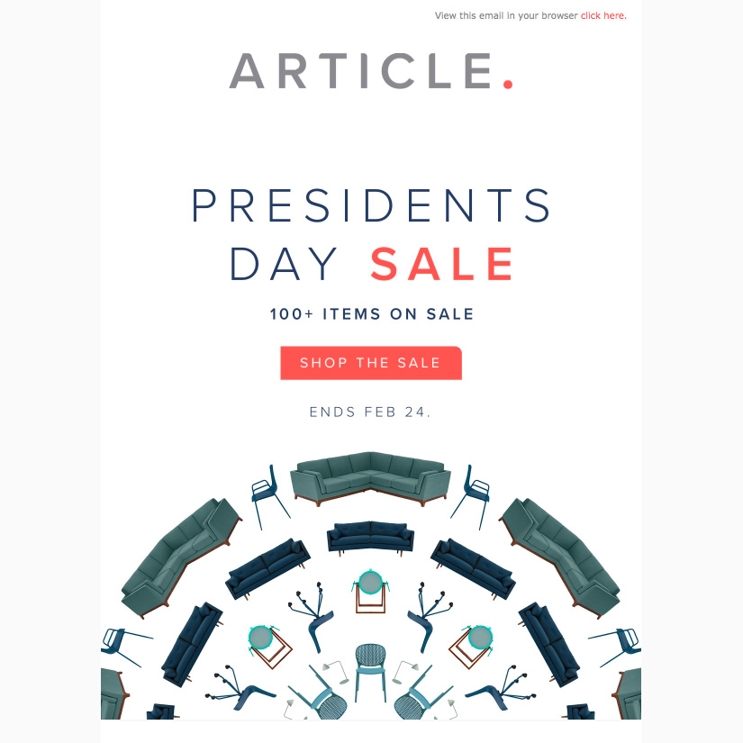 Great email design: using color