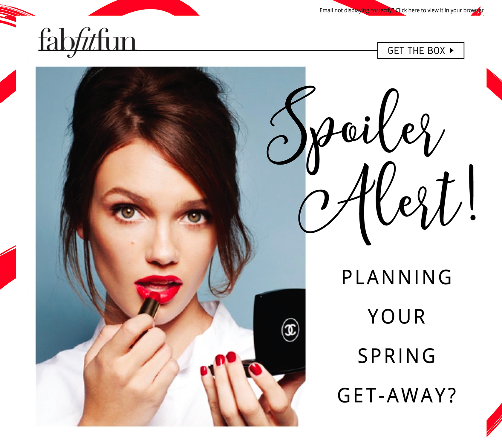 Email template design: experimenting with fun fonts