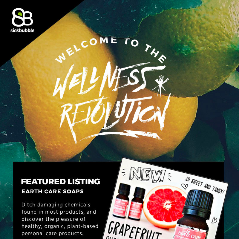 Email design: Unexpected fonts draw attention.