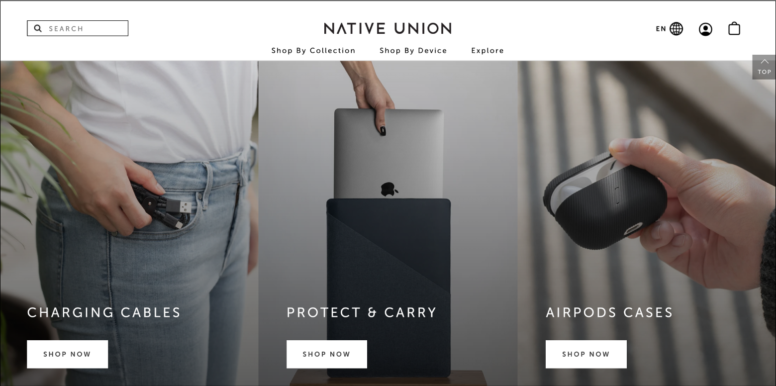 Include a sticky search bar on e-commerce sites with multiple product categories.