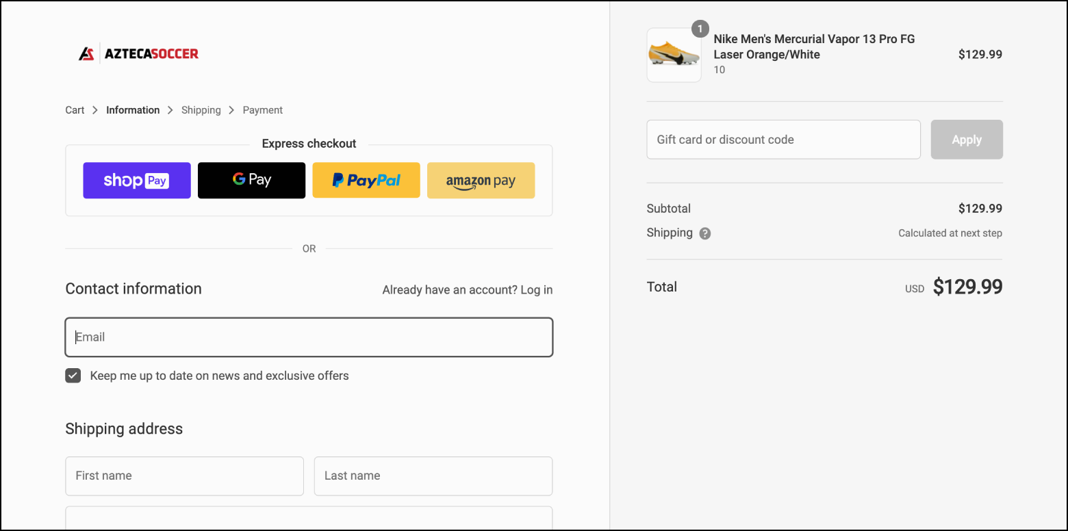 Accept multiple payment forms to make e-commerce checkout easier.