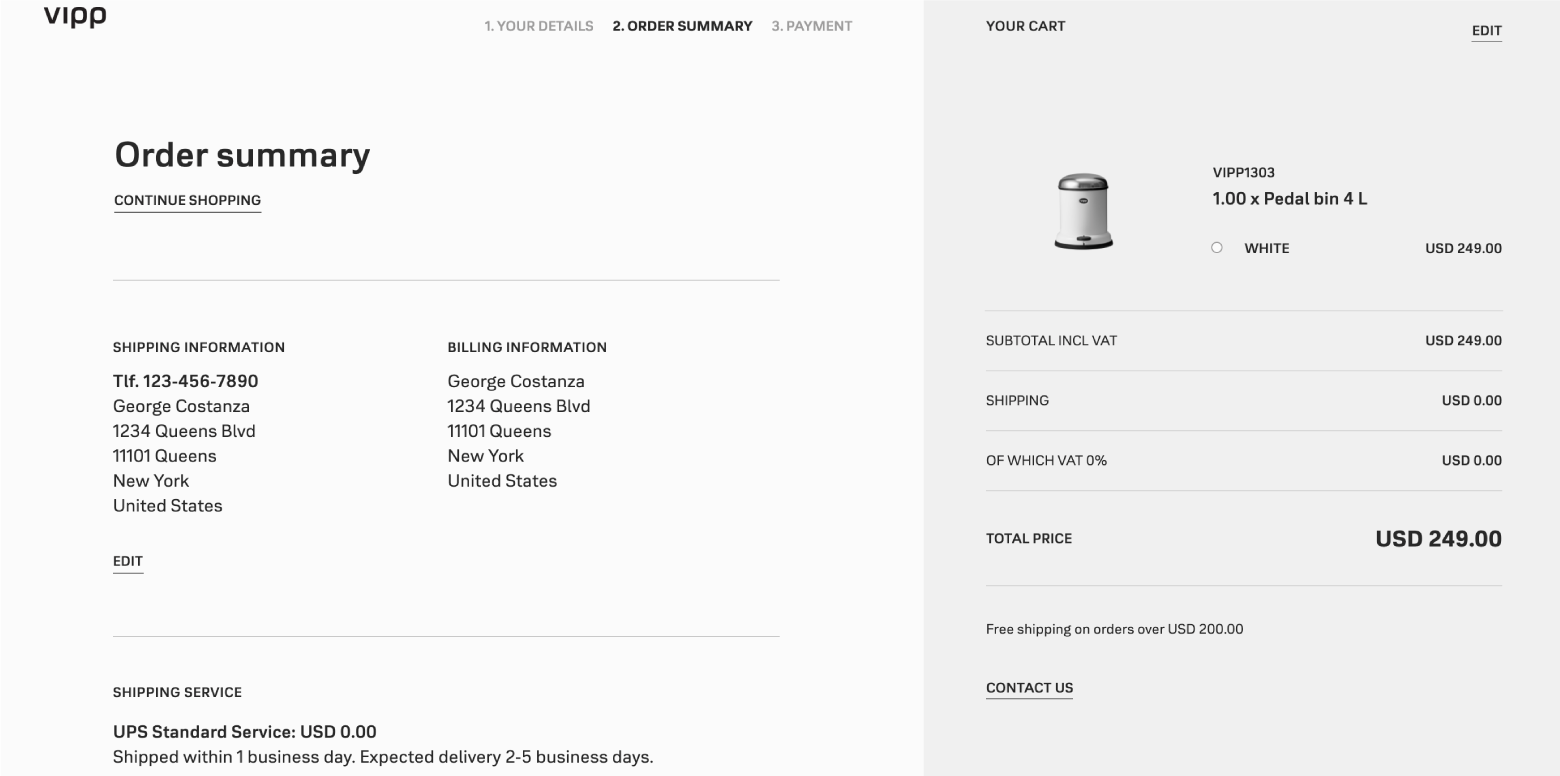 To ensure superior e-commerce user experiences, order summaries are a must-have.