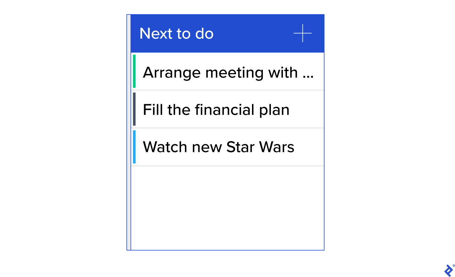 Image of a to-do list.