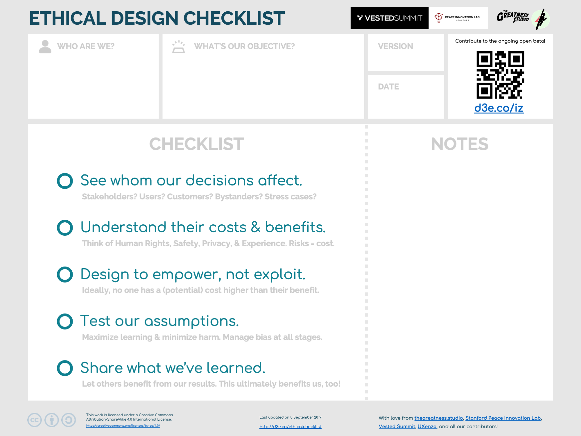 Ethics represents a large part of the UX evolution.