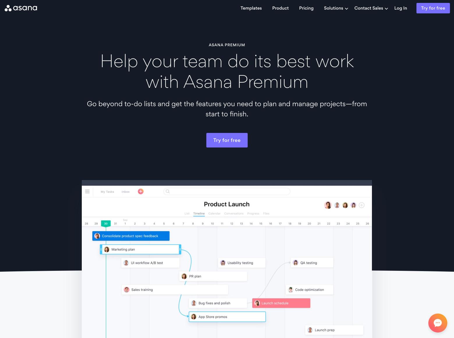 landing page layout should be simple and uncluttered