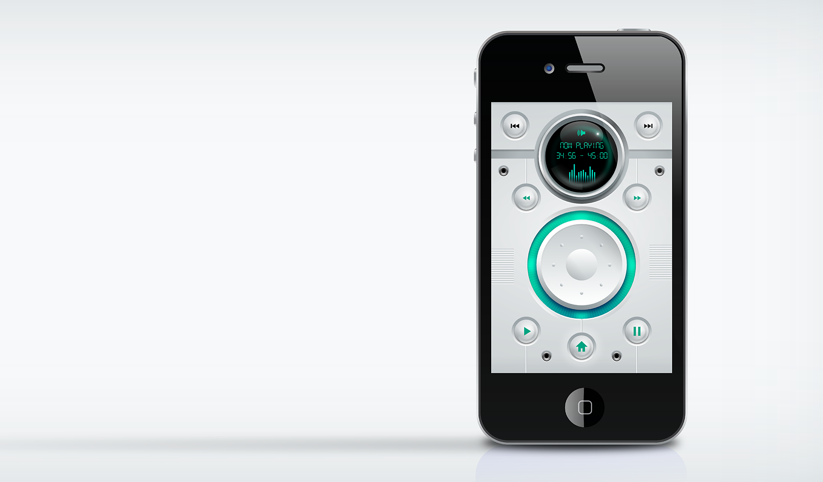 Skeuomorphism was a UI design concept.