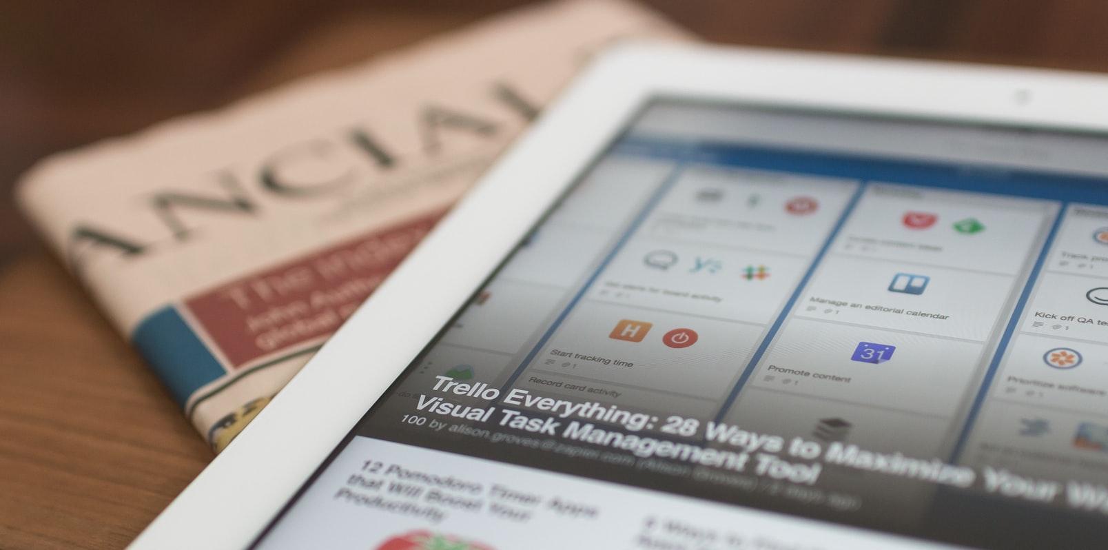 Newspaper and financial calculations