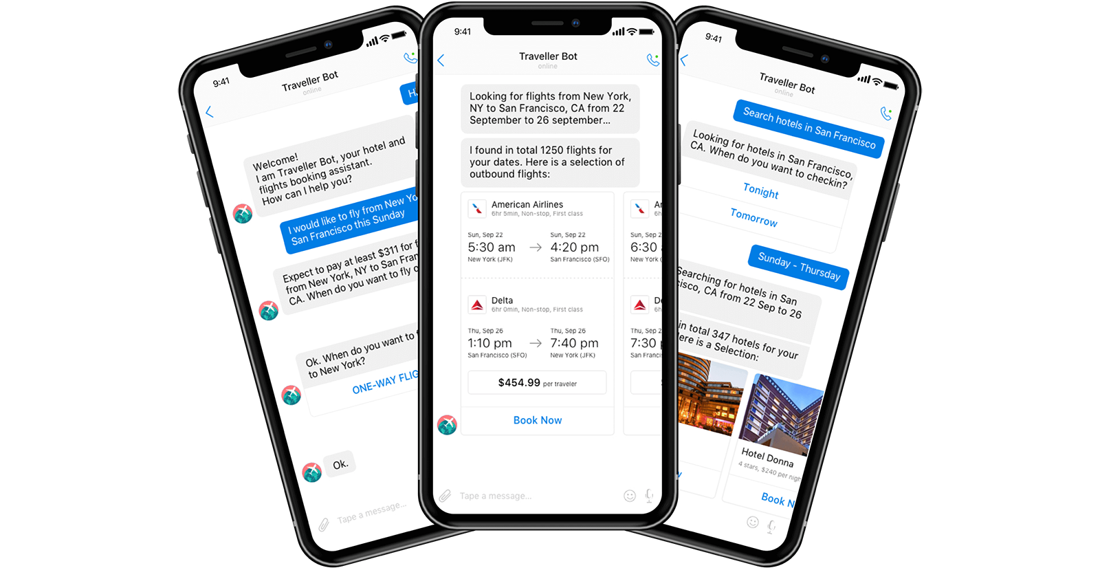 Future UI and chatbots for component-based design