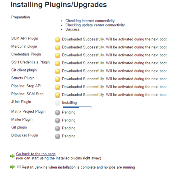 Installing Jenkins Plugins