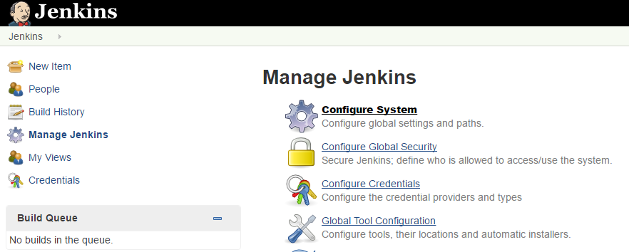 Configure Jenkins System