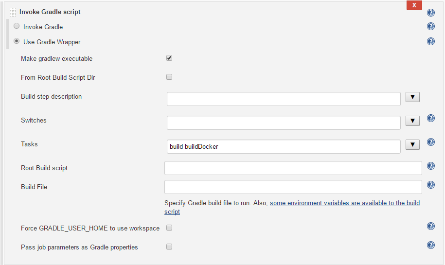 Invoke Gradle Script