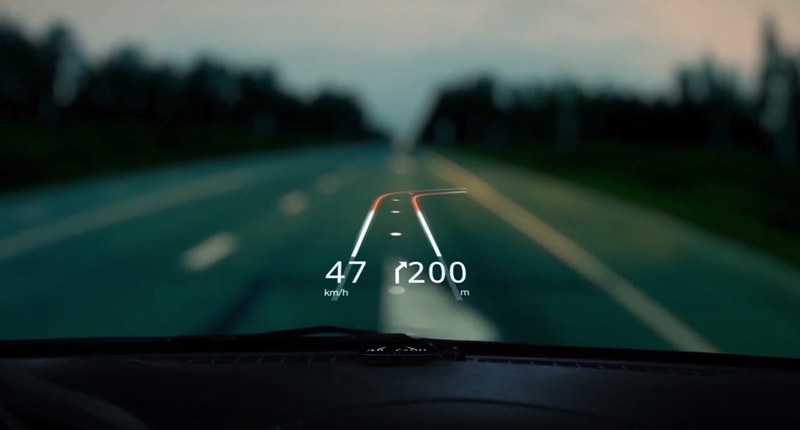Hudway Augmented Reality Heads Up Display