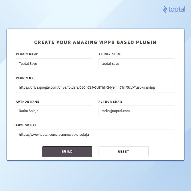 Wordpress boilerplate