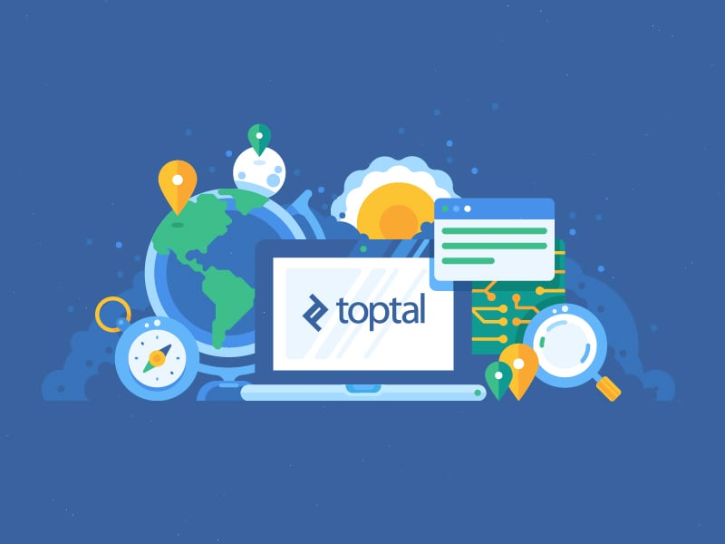 Toptal illustrations