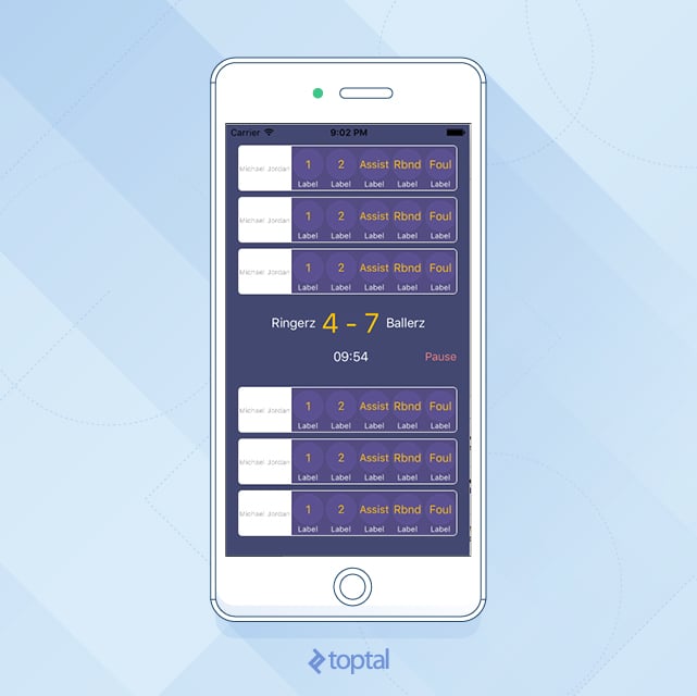 Basketball application