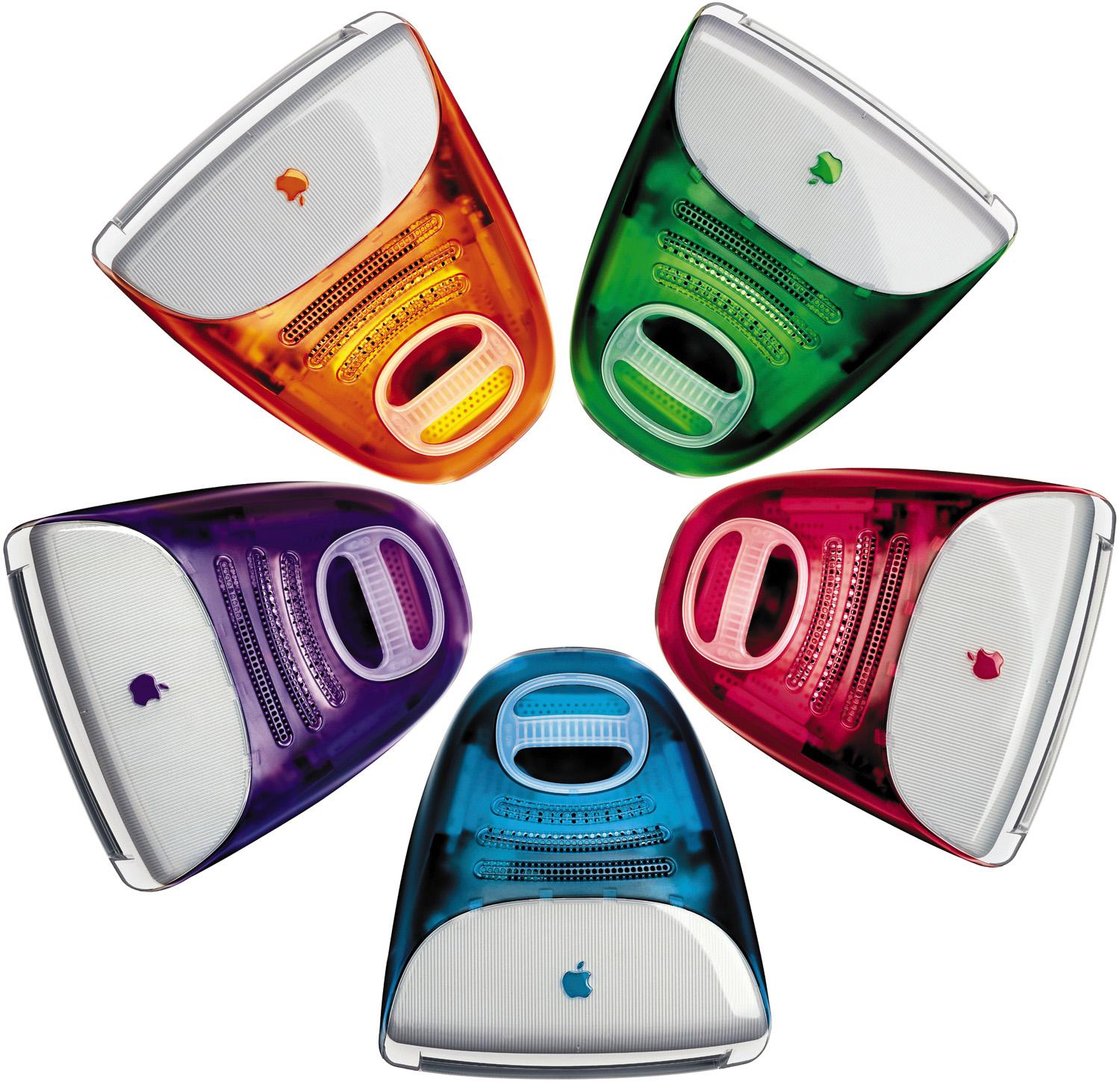 Candy-colored iMacs are emotional design
