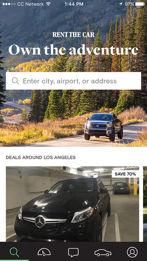 Bad mobile app design