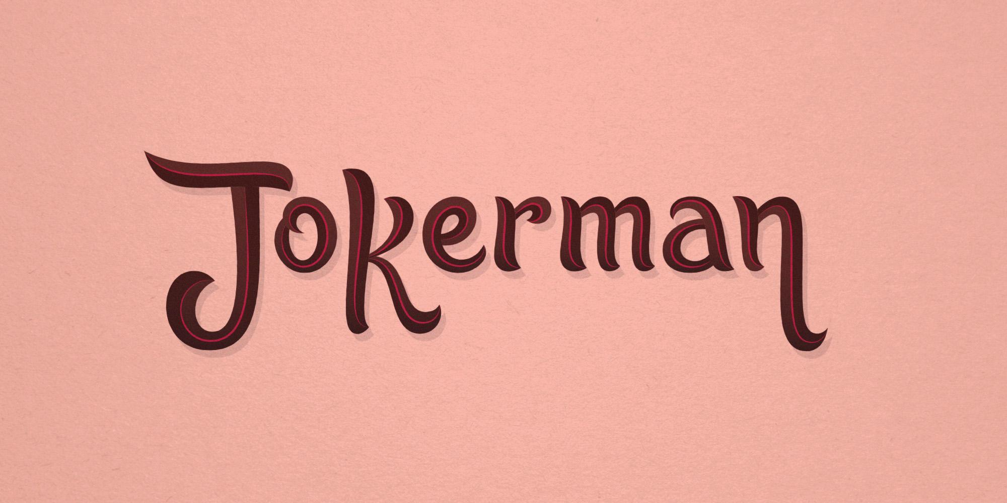 Jokerman reborn: Wide view
