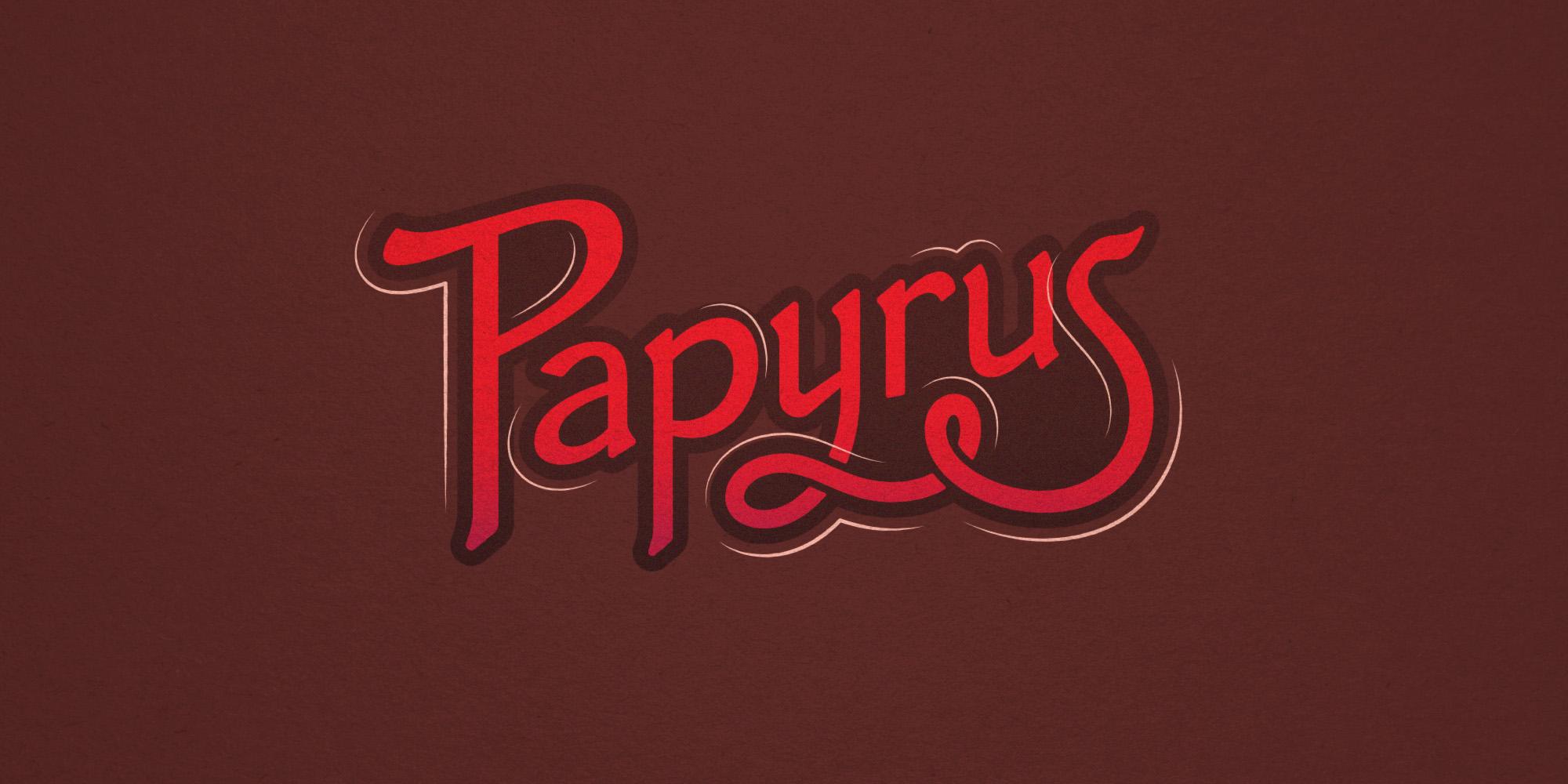 Papyrus reborn: Wide view