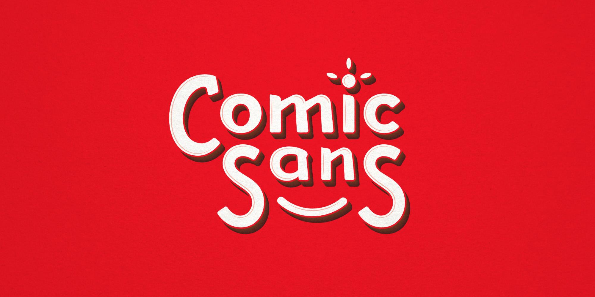 Comic Sans reborn: Wide view