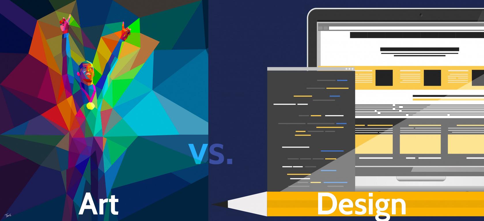 Art vs. Design, objective vs. subjective