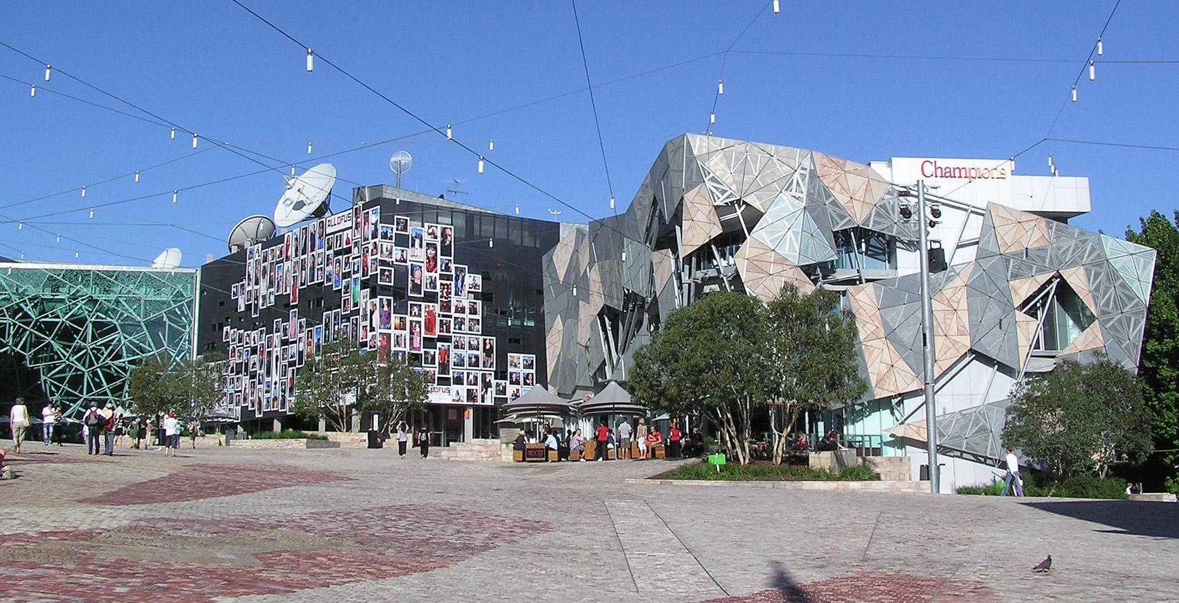 Federation Square building design Melbourne, Australia
