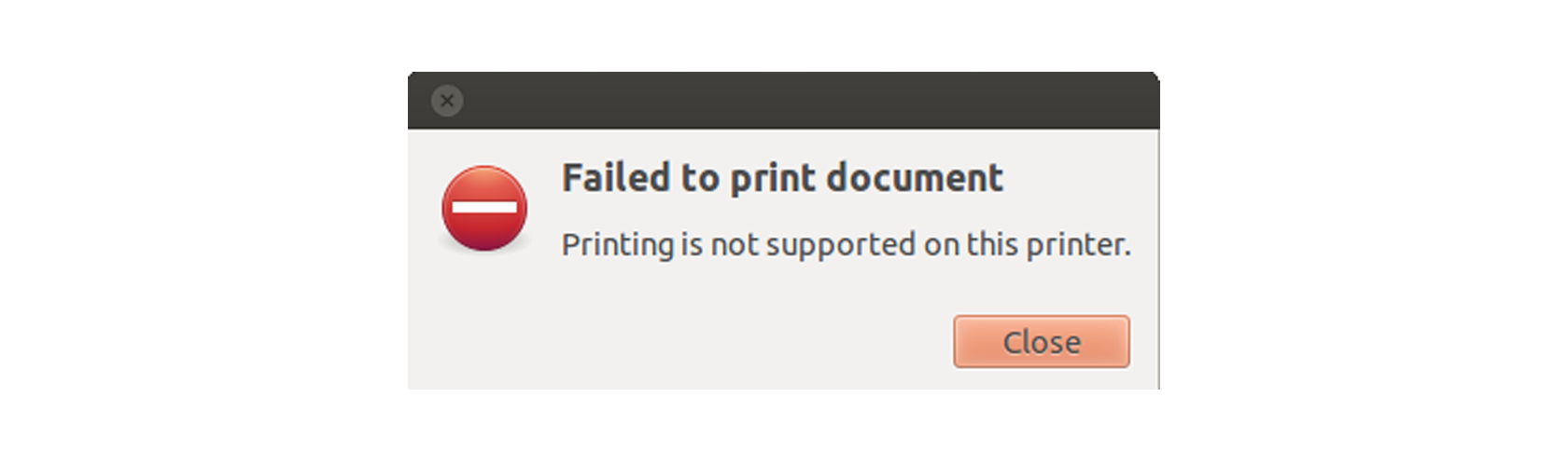 Funny error