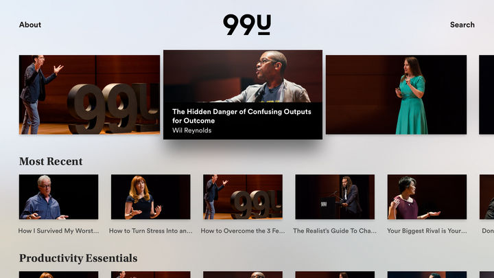 Apple TV UI Design