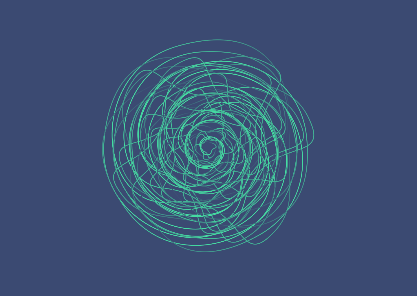 Abstract shape made with Looper and Sketch