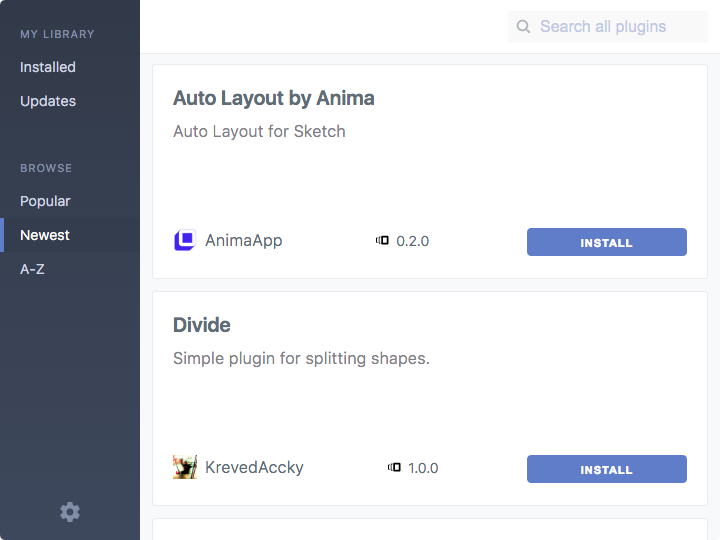 Sketch Packs plugin