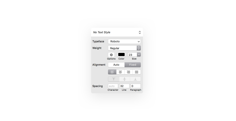 Sketch and Typography guide