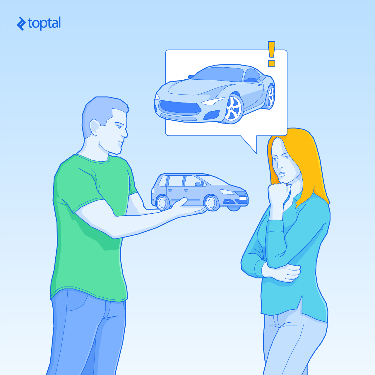 Client Communication illustration: Professional communication skills prevent unrealistic expectactions