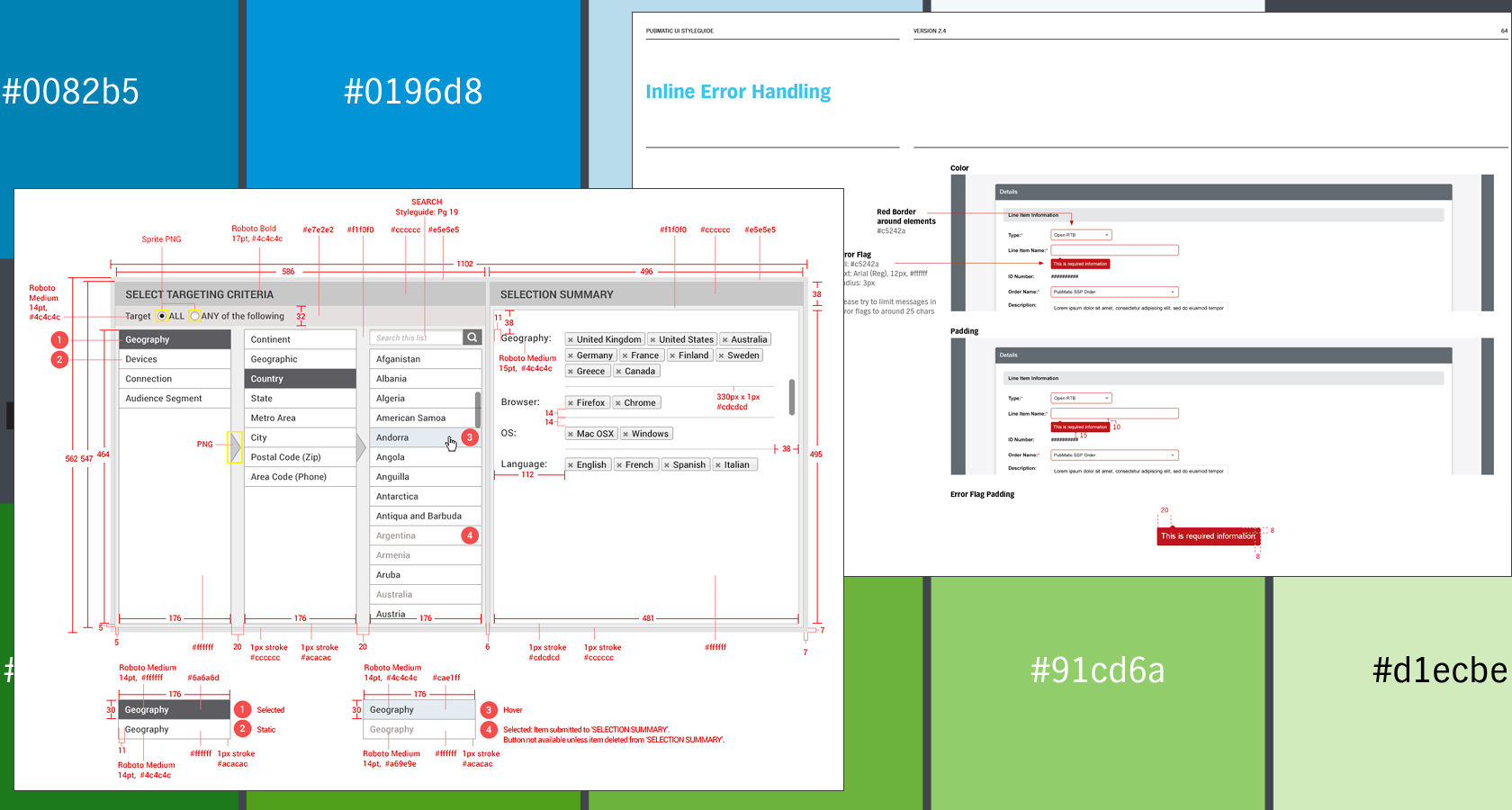 Styleguides and UX specifications are a UX deliverable and part of the UX design process