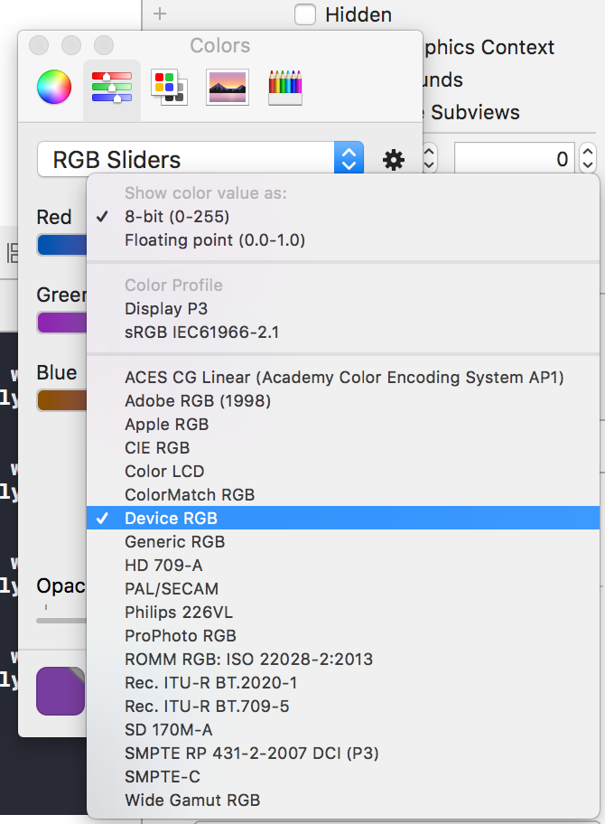 iOS UI design tutorial: Choosing the right palette and color profile