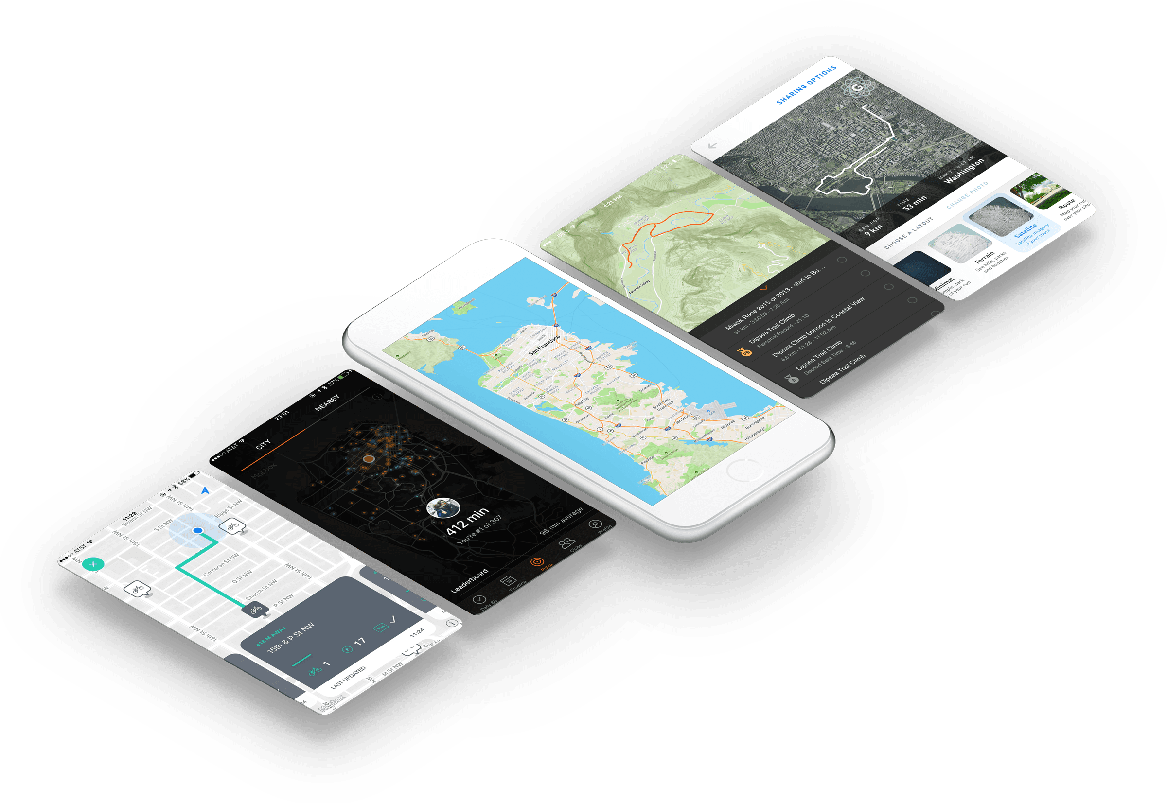 Mapbox maps via API on mobile phones