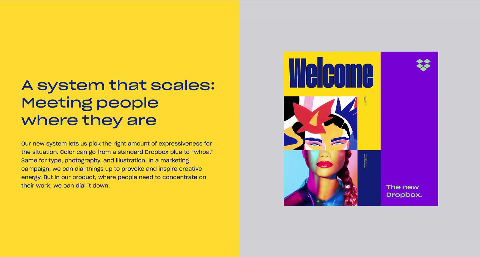 Dropbox brand style guide, part of their brand building strategy