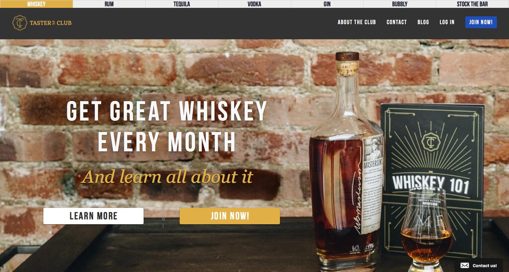 Effective landing page layout with a high-converting headline