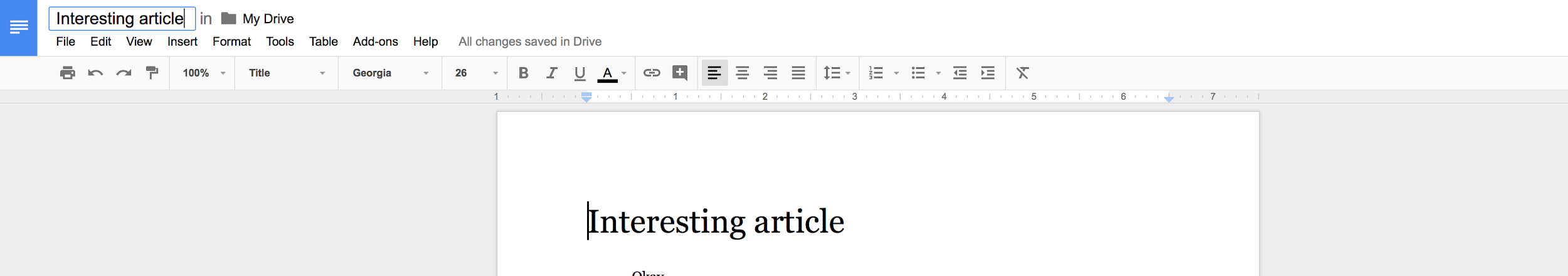 Google Docs active border microinteraction