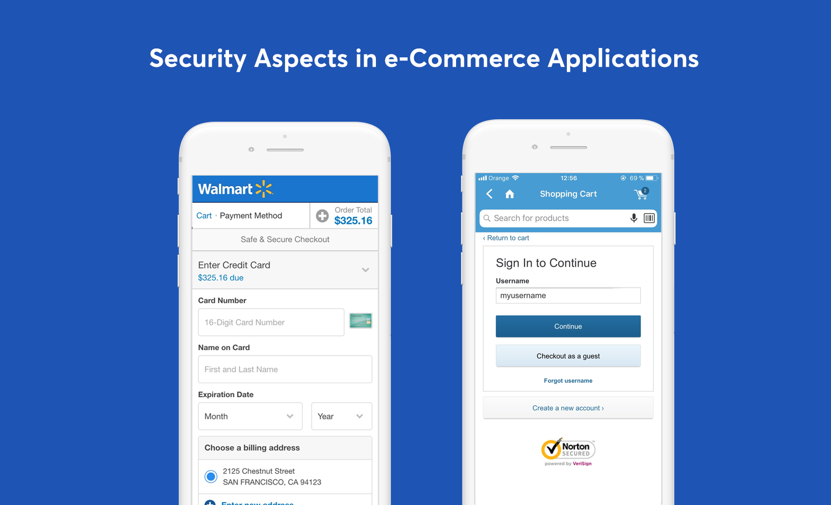 provide a sense of security in mobile eCommerce with trust insignia