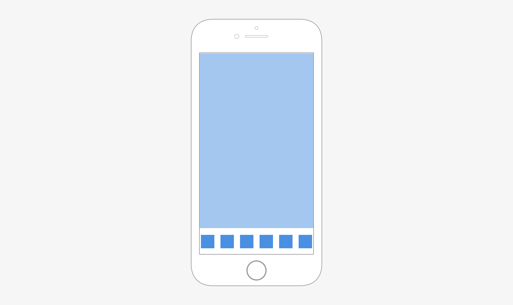 Touch target size is important for mobile usability