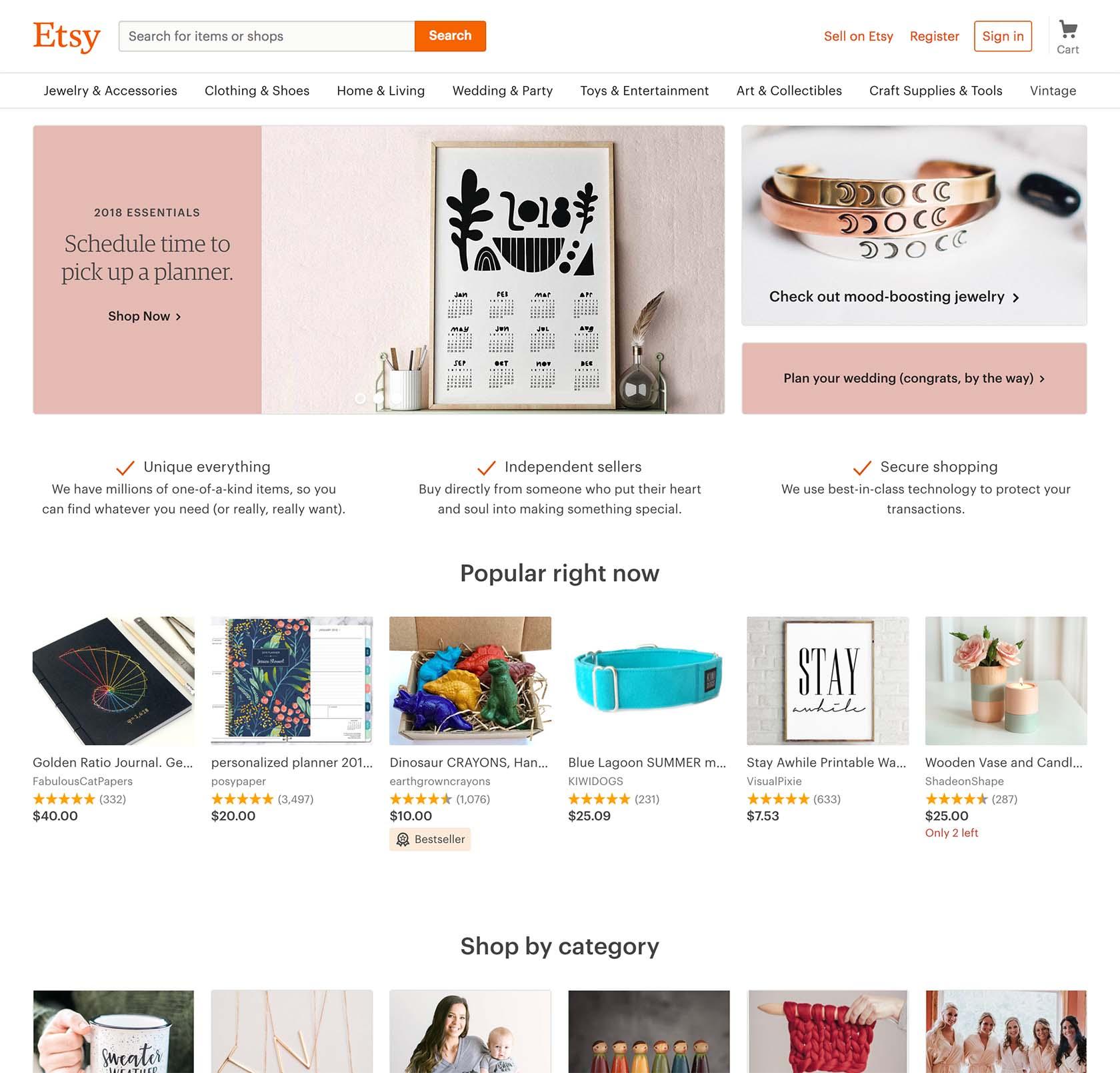 e-commerce ux - product discovery