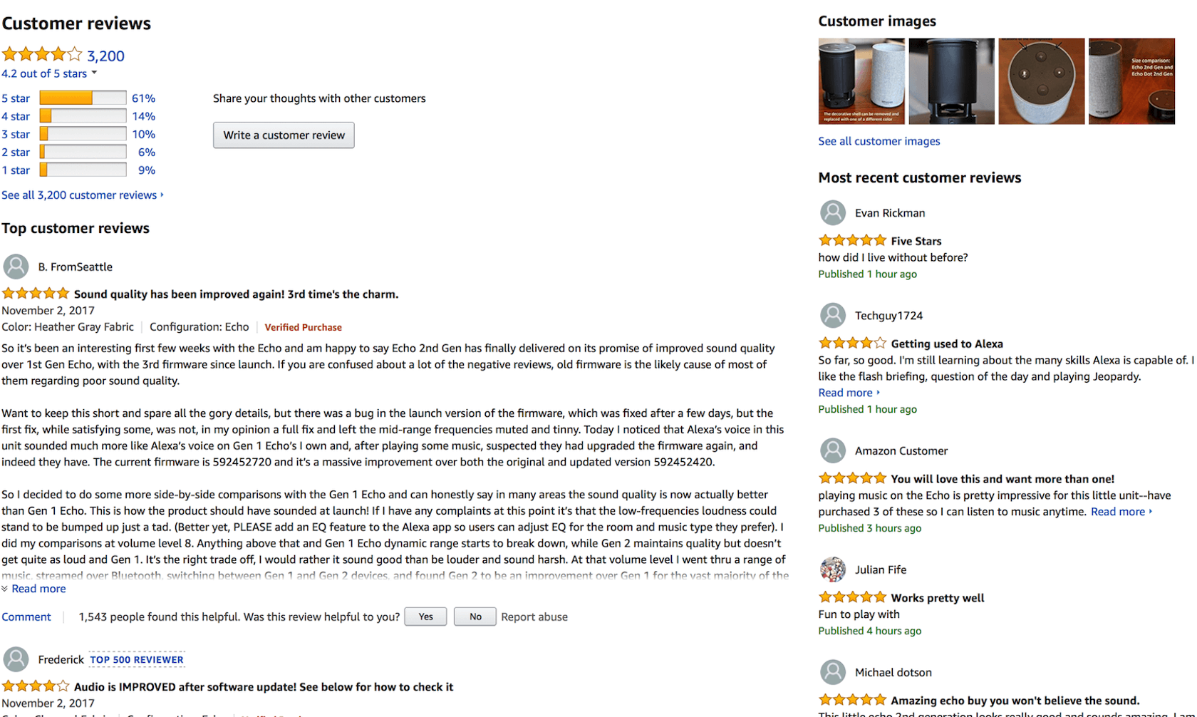 e-commerce ux customer reviews