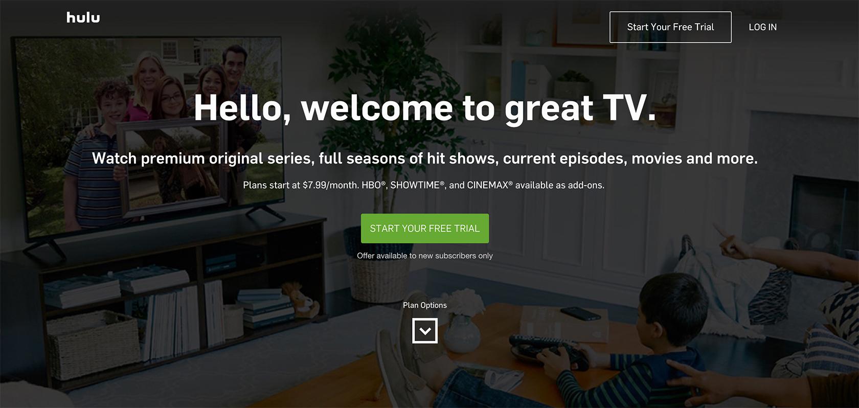 hulu trial reciprocity in action