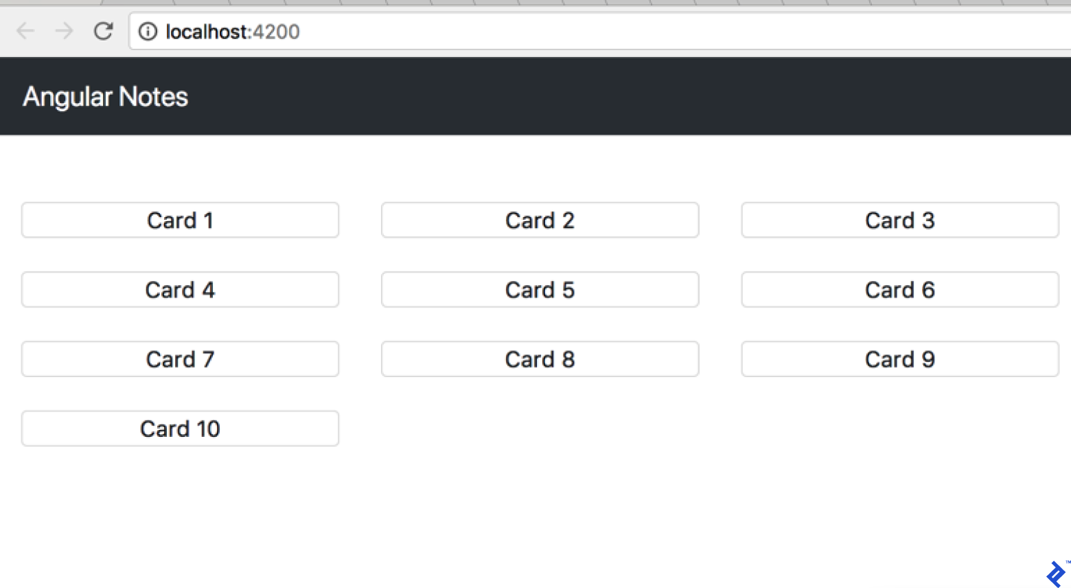 Cards with a little better styling