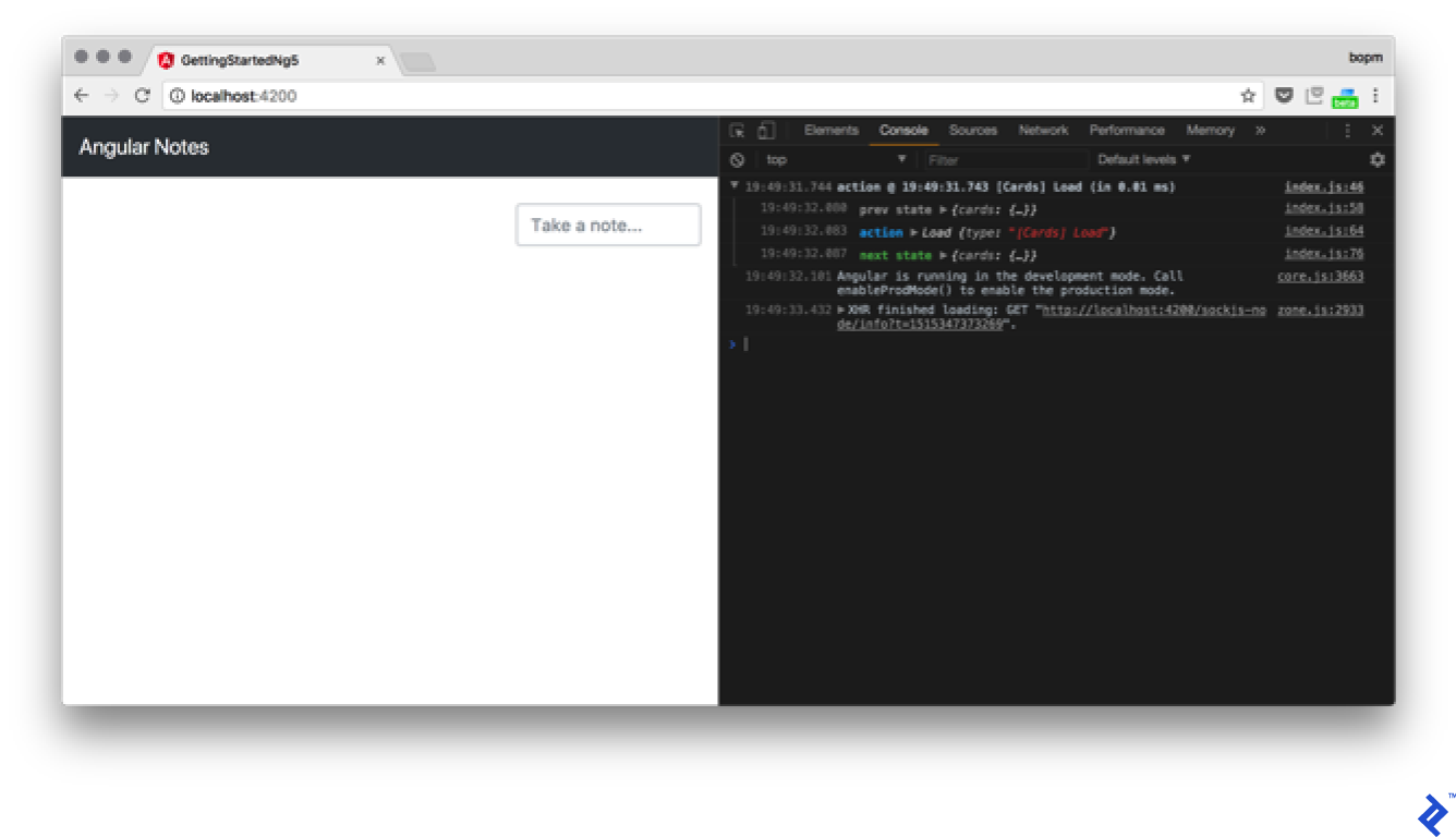 The cards don't load