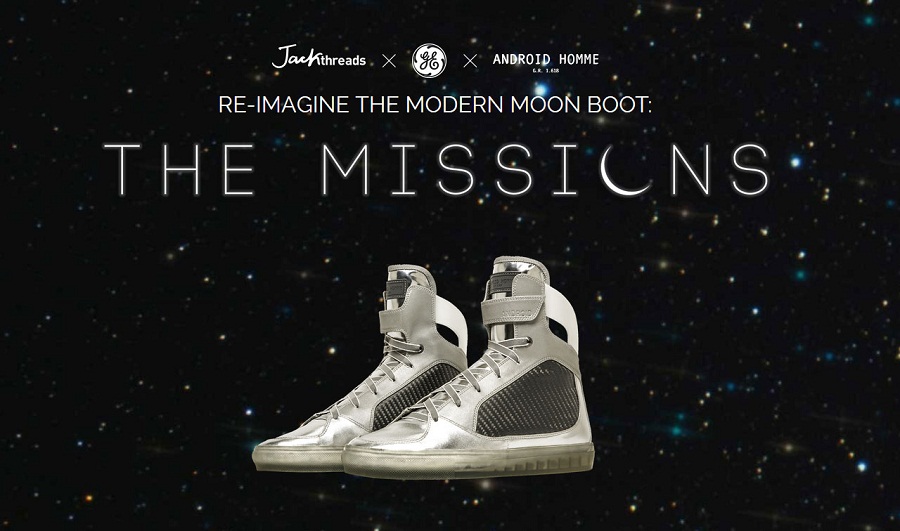 image of GE's moon boot sneakers