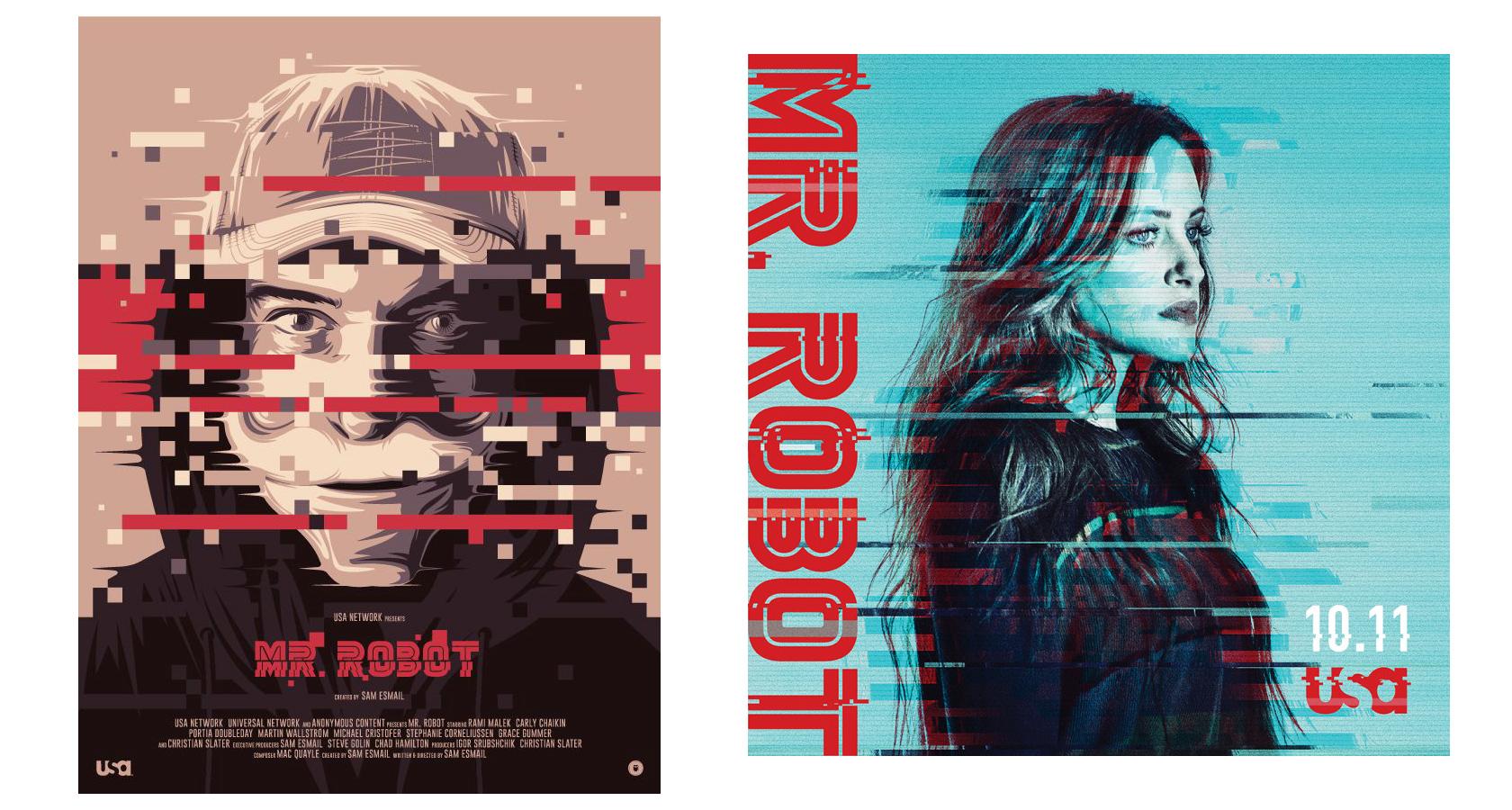 glitch, misprint, visual interference effects graphic design trends