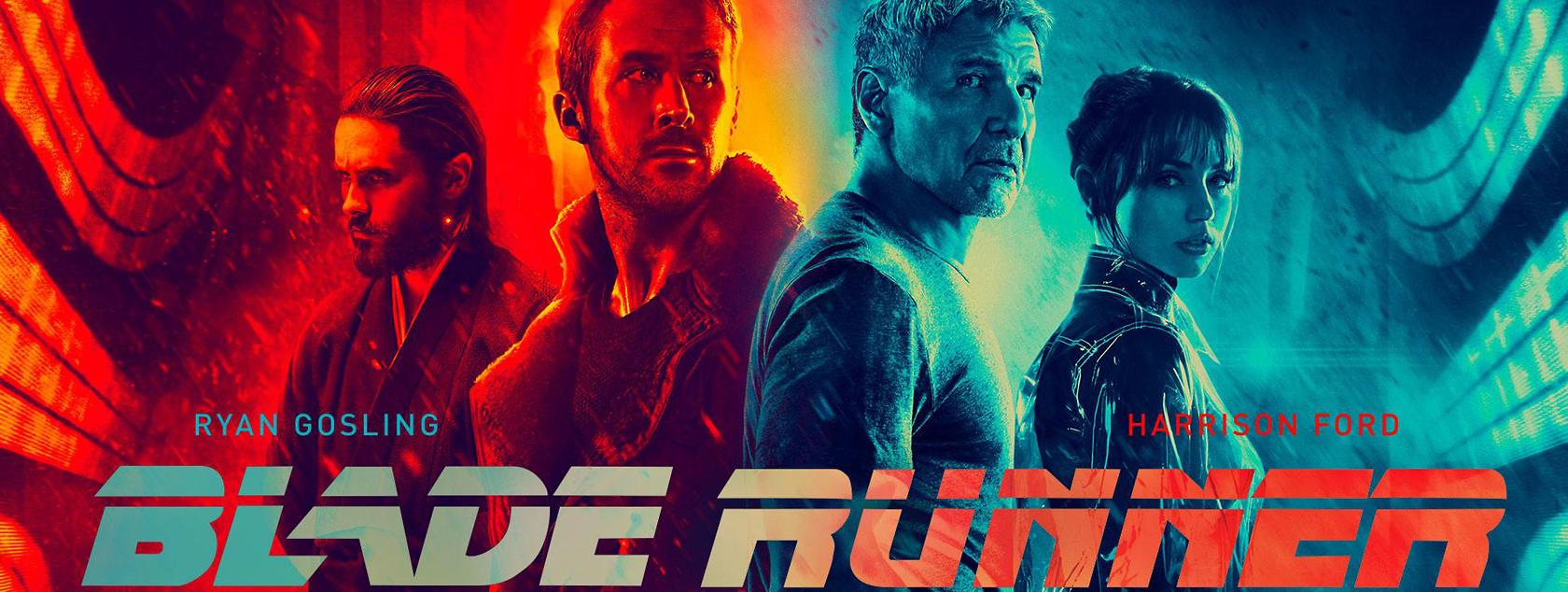 blade runner poster duotone effect follows a graphic design trend
